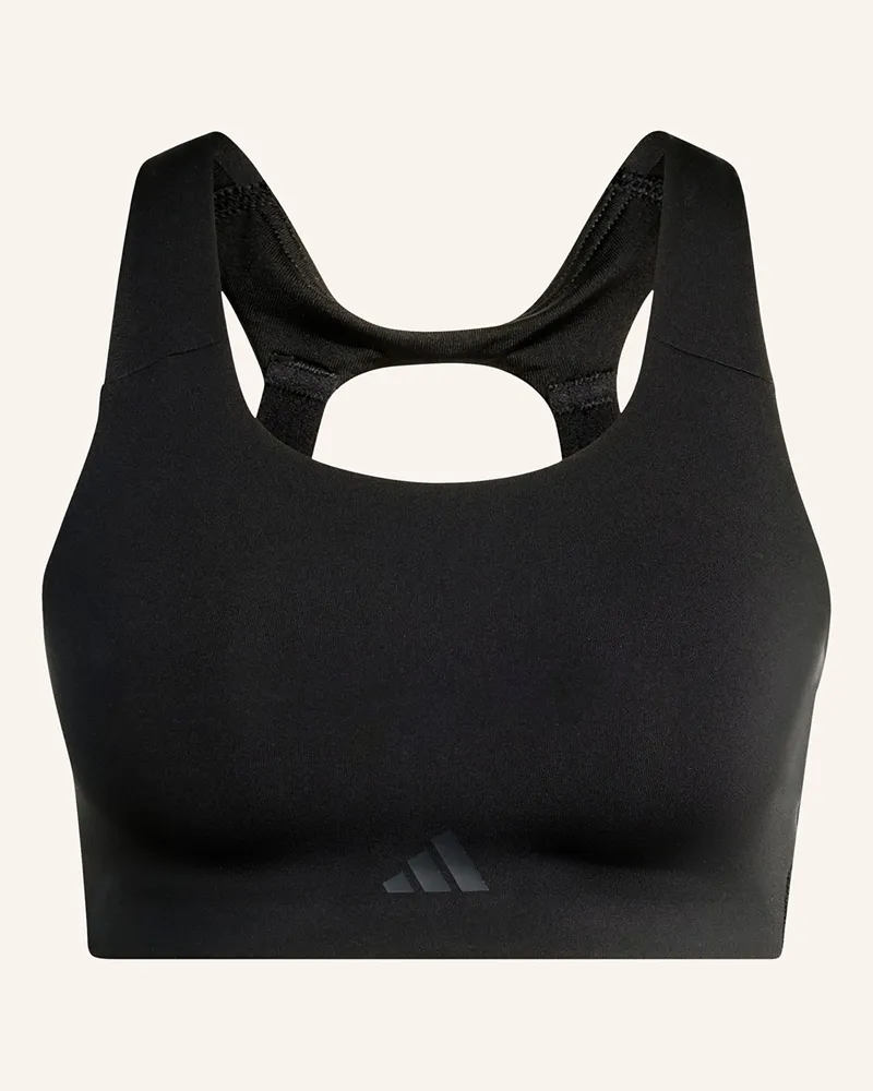 adidas Sport-Bh Optime Power schwarz Schwarz