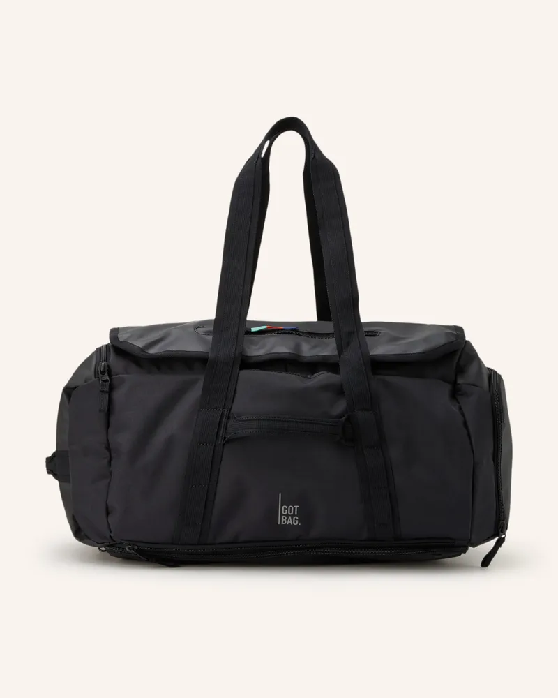 Got Bag Reisetasche Duffle Pack 39 L Mit Laptop-Fach schwarz Schwarz