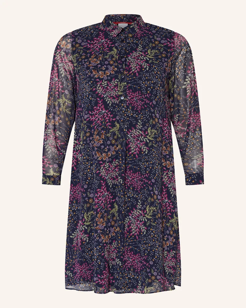 Marina Rinaldi Hemdblusenkleid UVINA Dunkelblau