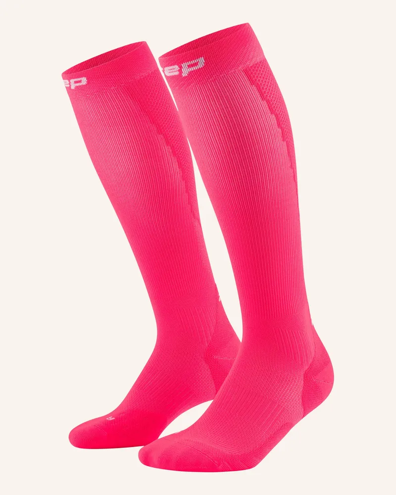 CEP Laufsocken The Run Socks Tall pink Pink