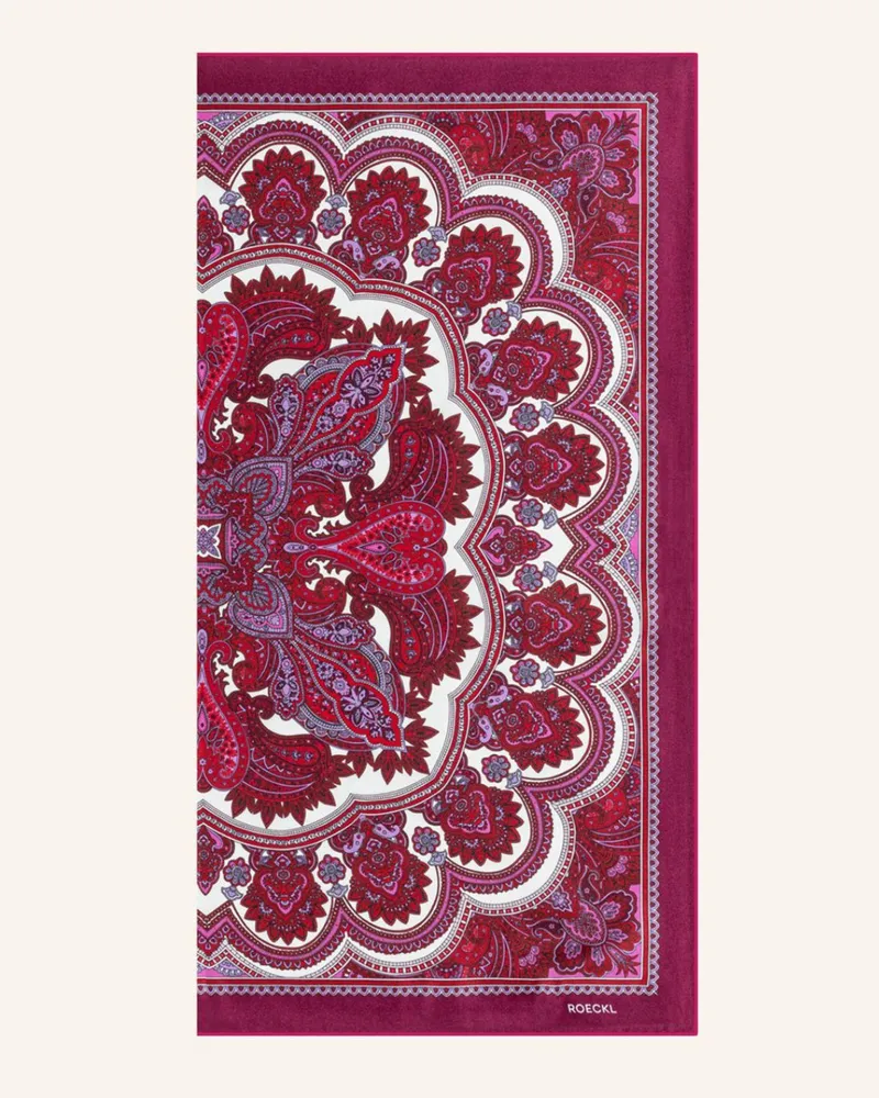Roeckl Seidentuch Fine Paisley lila Lila