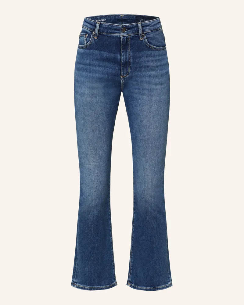 Adriano Goldschmied Flared Jeans Jodi Crop blau Liby