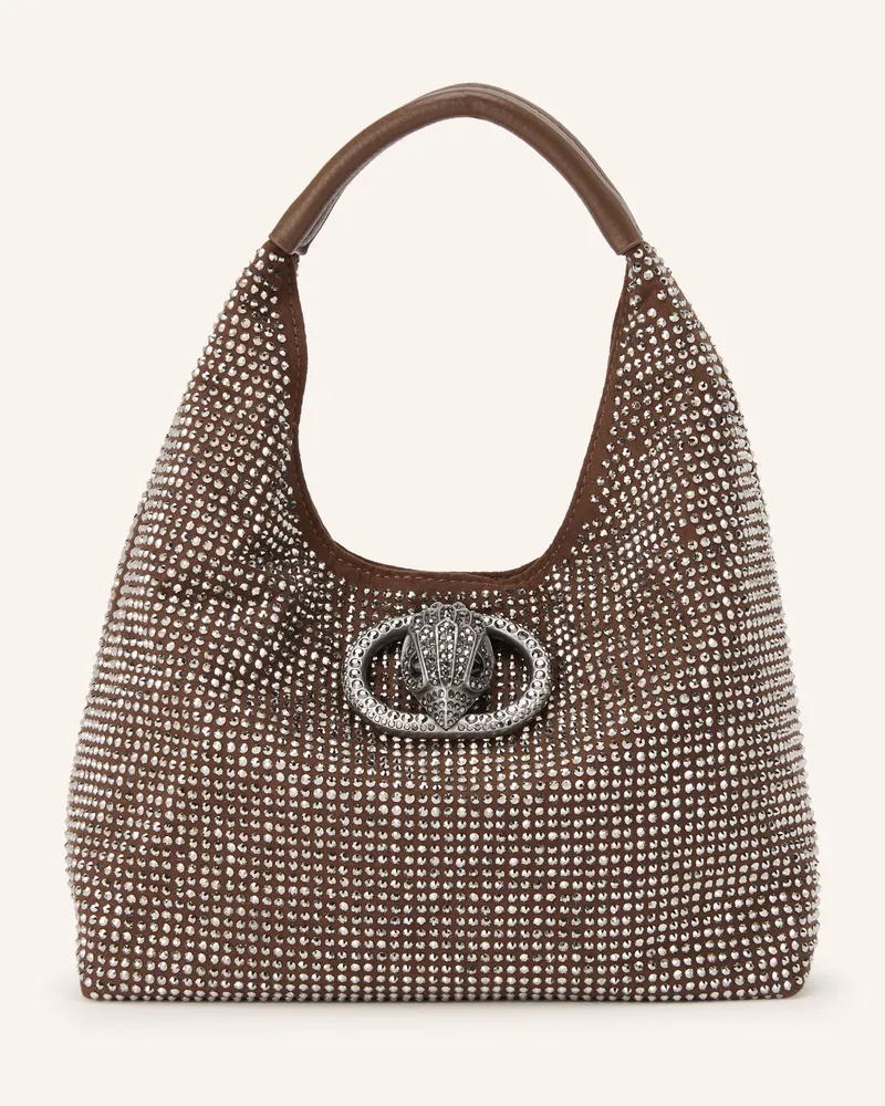 Kurt Geiger Handtasche Mit Schmucksteinen braun Braun