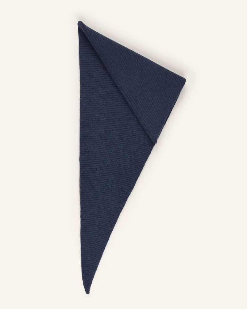 MOSS COPENHAGEN Dreieckstuch Mschlowee blau Dunkelblau