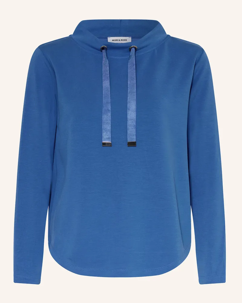 More & More Sweatshirt Blau