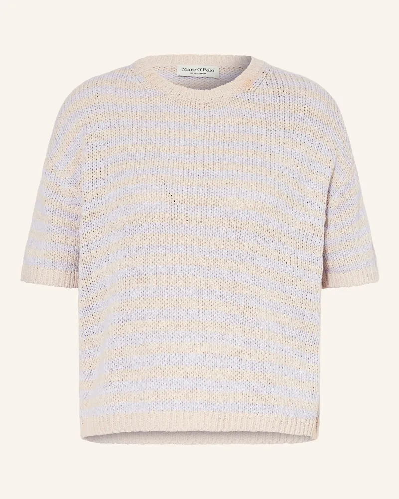 Marc O'Polo Strickshirt beige Hellgrau