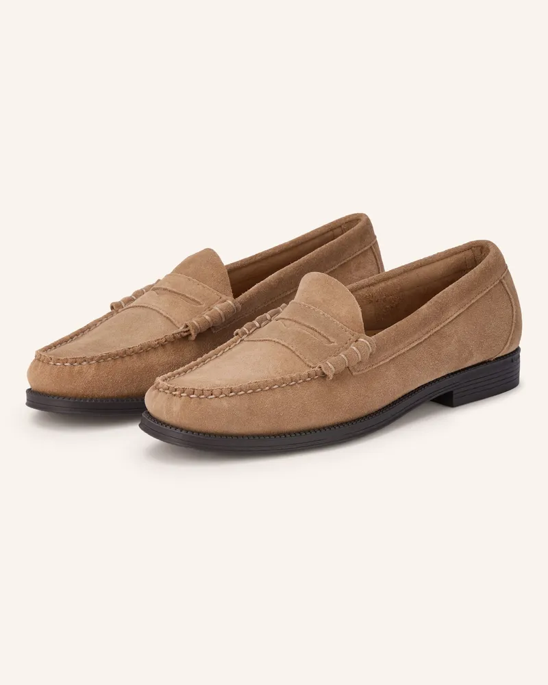 G.H. Bass & Co. Penny-Loafer Easy Weejun Larson braun Camel
