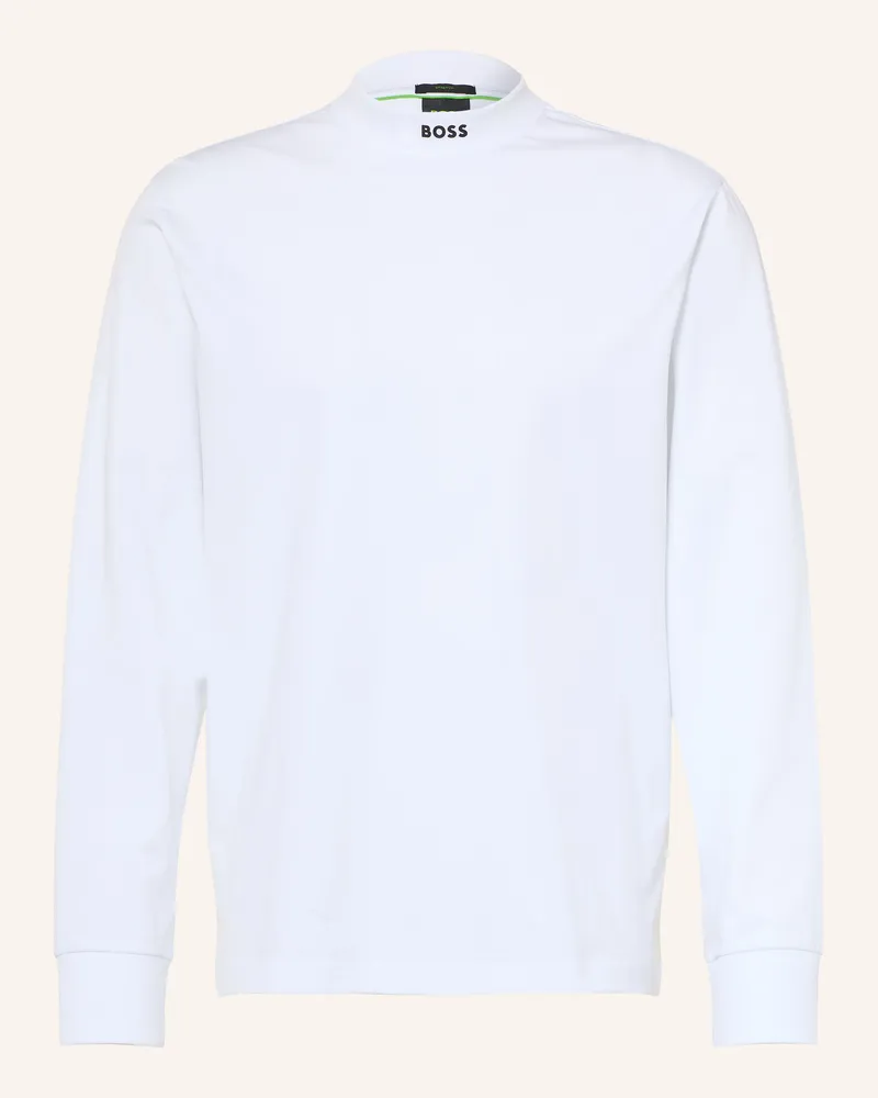 HUGO BOSS Longsleeve weiss Weiss