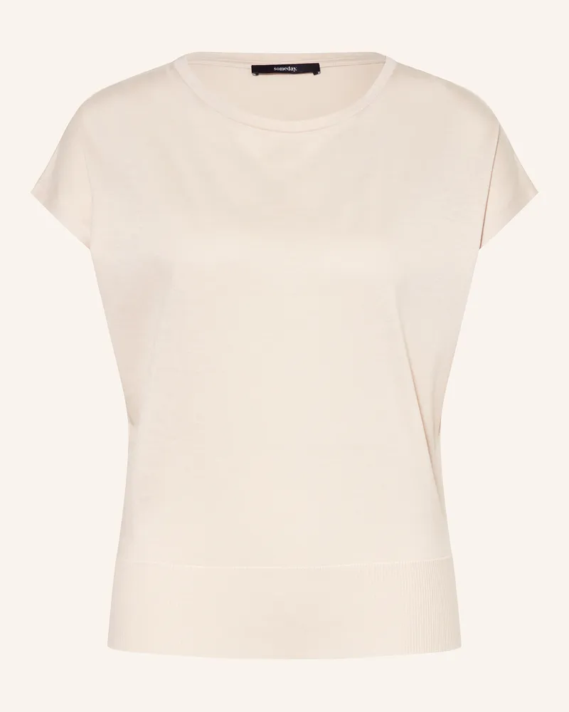 someday. T-Shirt KAJA Creme