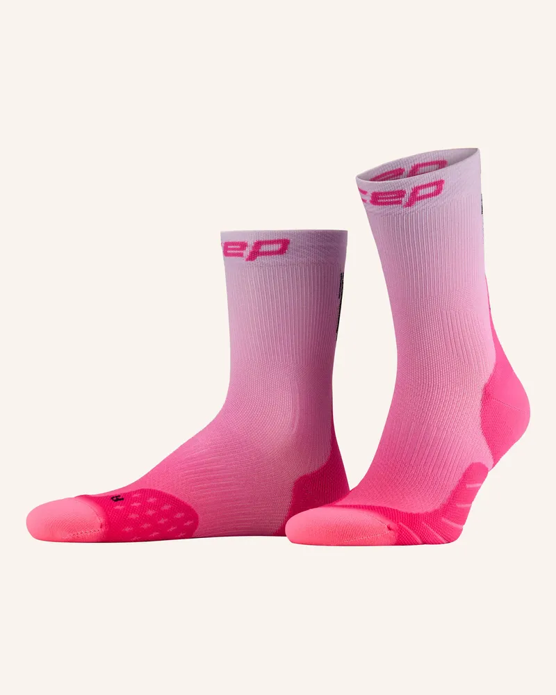 CEP Laufsocken Core Run Edt. Gradient Mid Cut lila 938