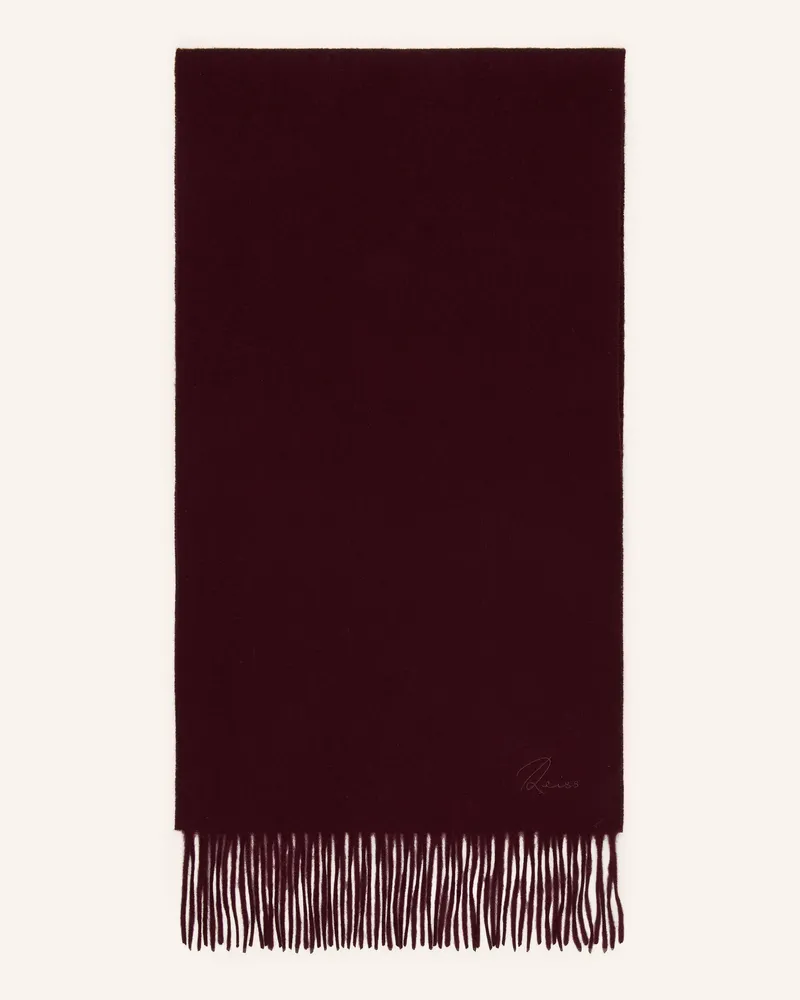 Reiss Schal Picton rot Dunkelrot