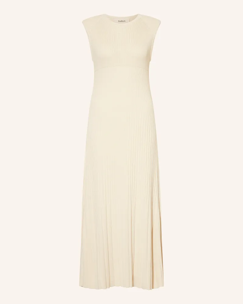 ba&sh Strickkleid Essie beige Ecru