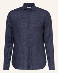 Reiss Leinenhemd RUBAN Regular Fit Blau