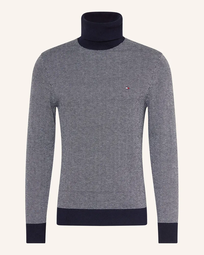 Tommy Hilfiger Rollkragenpullover Dunkelblau