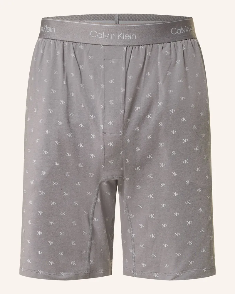 Calvin Klein Schlafshorts ICON COTTON STRETCH Grau