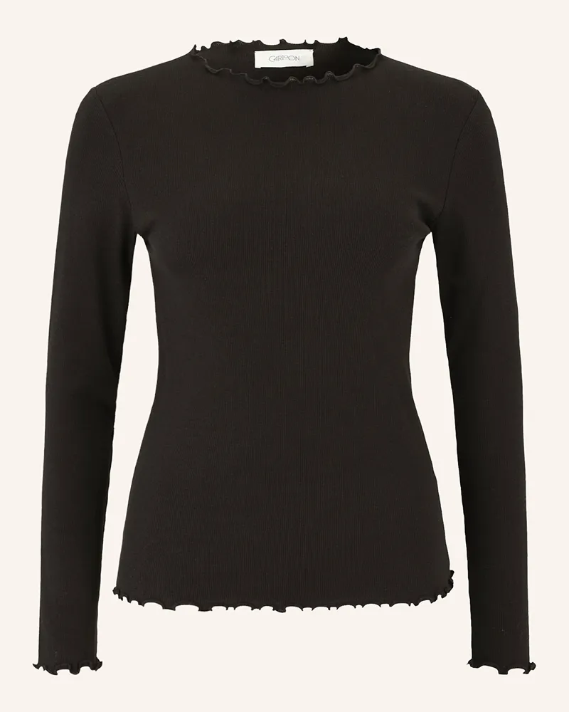 Cartoon Longsleeve Schwarz