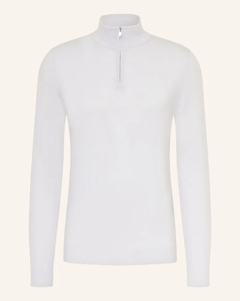 Reiss Troyer Blackhall Aus Merinowolle blau Blaugrau