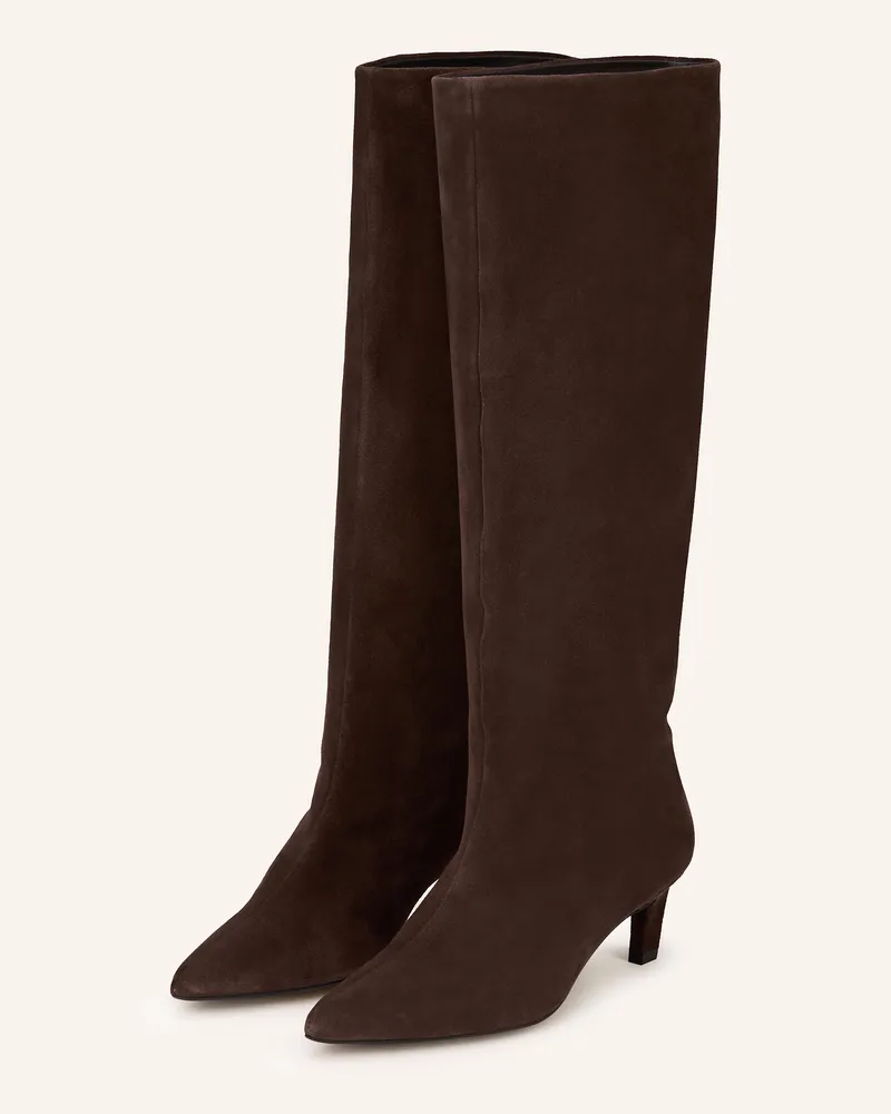 Mrs & HUGS Stiefel braun Dunkelbraun
