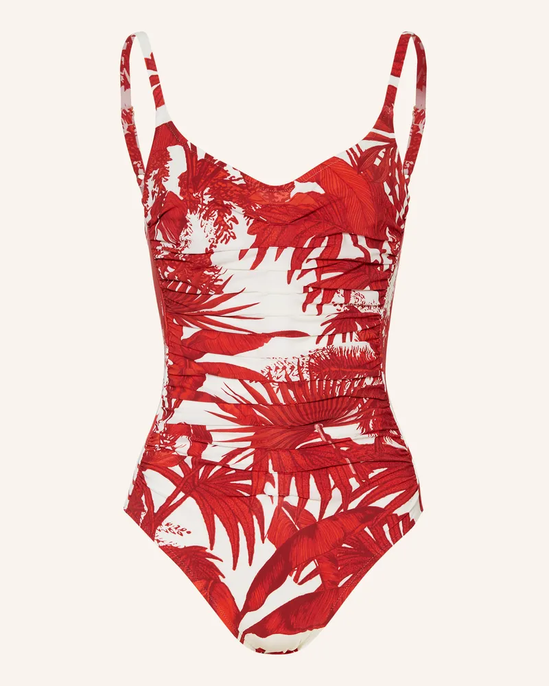 Maryan Mehlhorn Bügel-Badeanzug Palmaria rot Rot