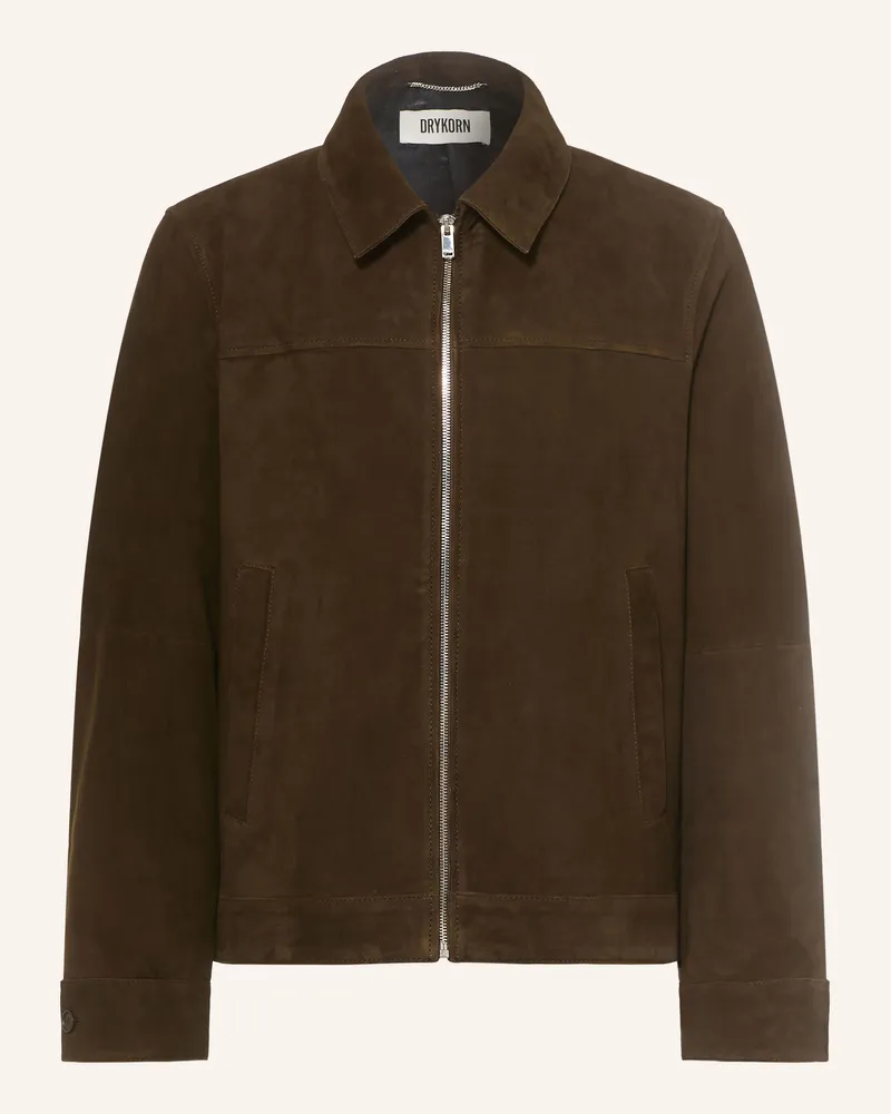 Drykorn Lederjacke Rikka braun Dunkelbraun