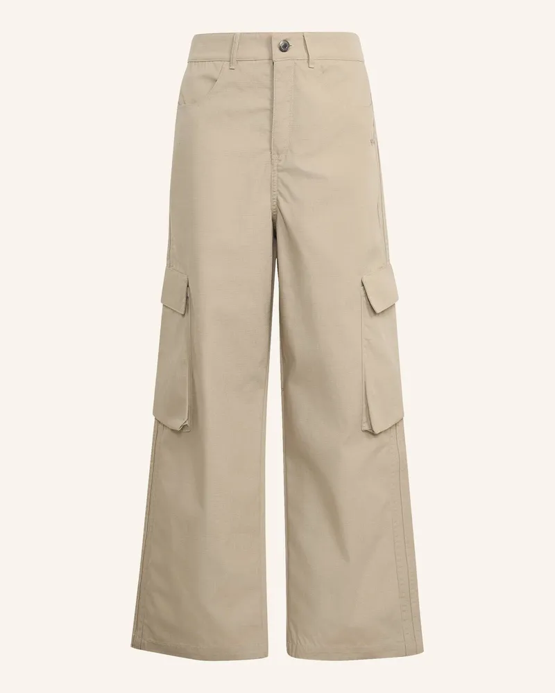 adidas Cargohose, Oversize, Ripstop beige Beige