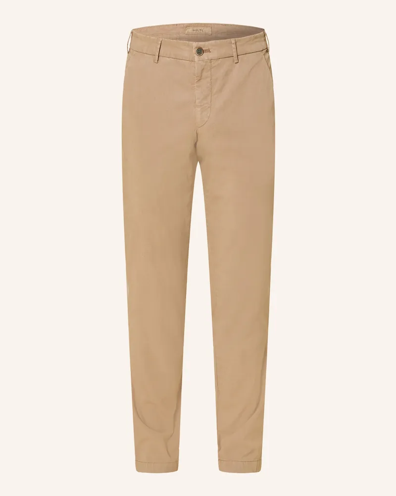 Hiltl Chino Taura Slim Fit braun Hellbraun