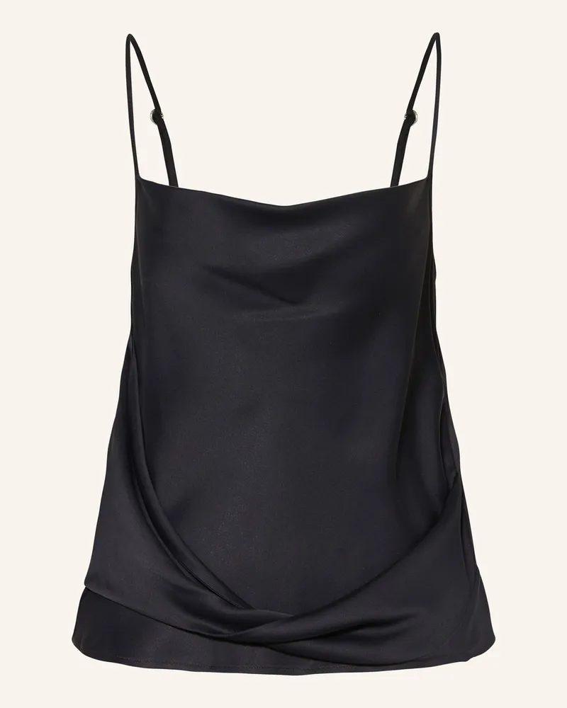 J.W.Anderson Satintop schwarz Schwarz