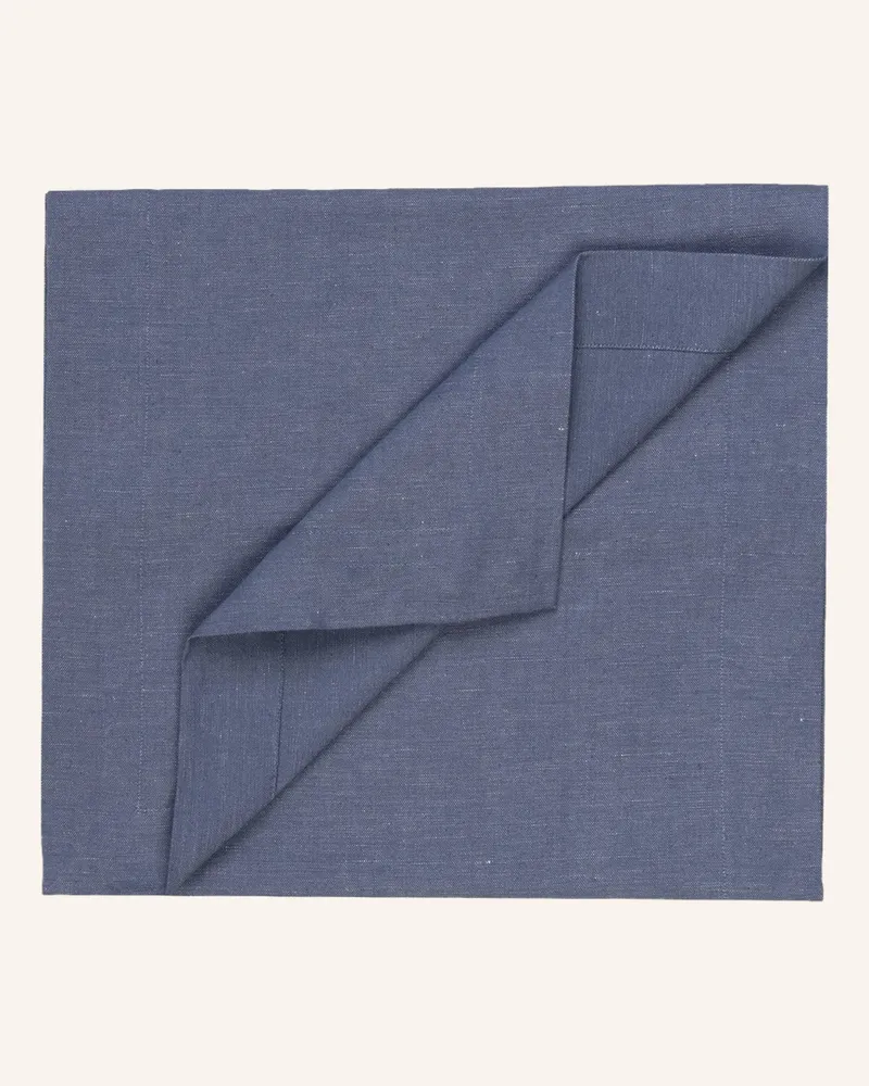 Marc O'Polo Tischläufer Akalla blau Blau