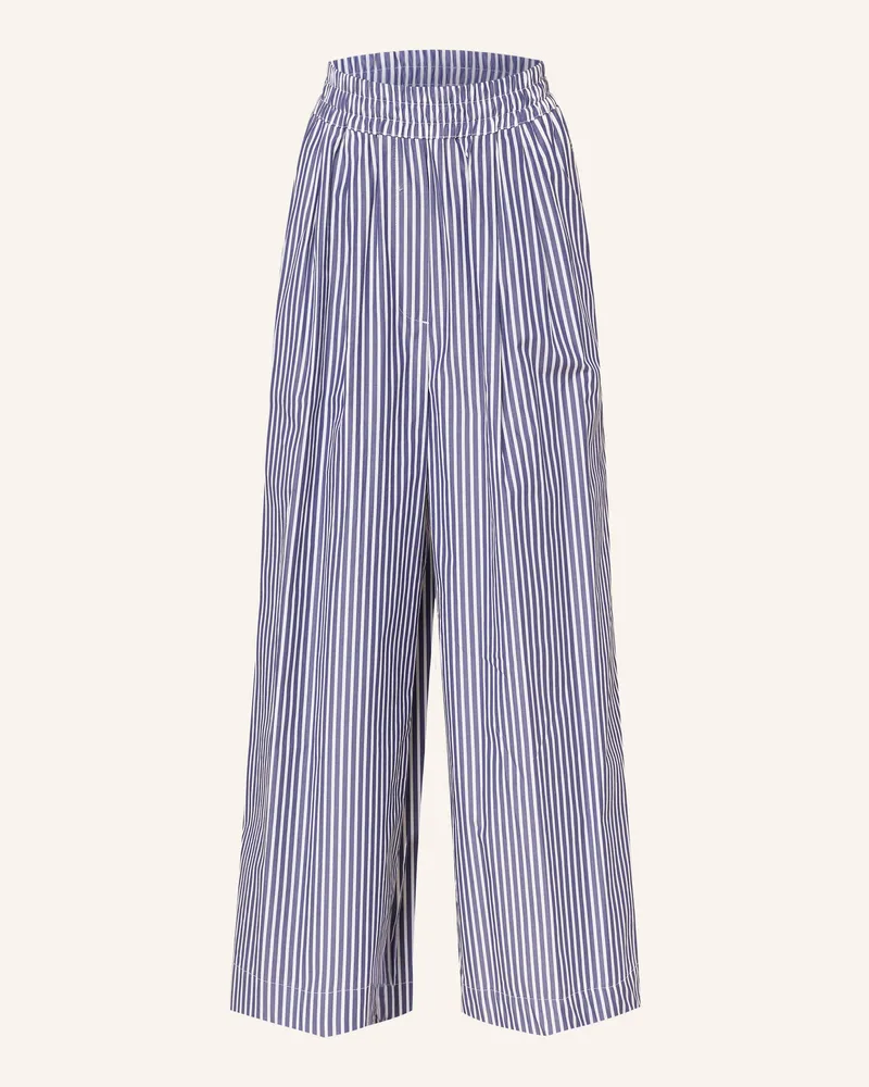 Max Mara Culotte Ottone blau Dunkelblau