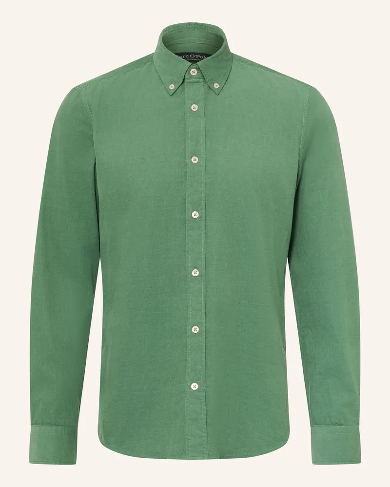 Marc O'Polo Jersey-Poloshirt gruen Grau