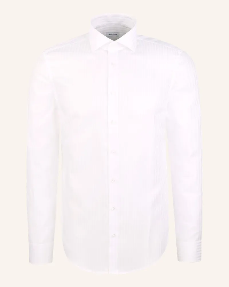 Seidensticker Business Hemd Slim Fit Weiss