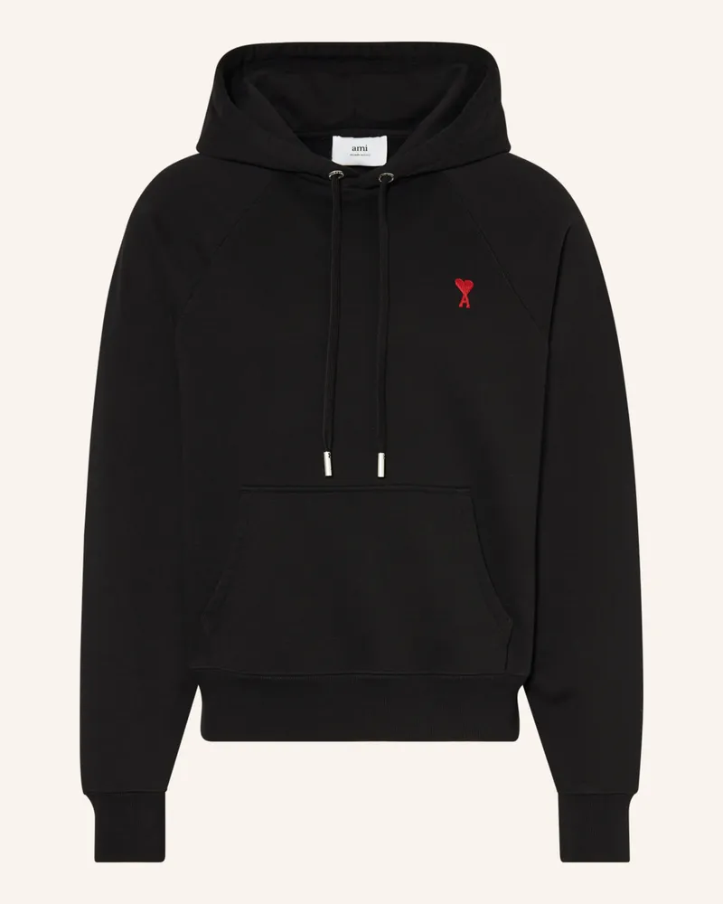 AMI Paris Hoodie Schwarz