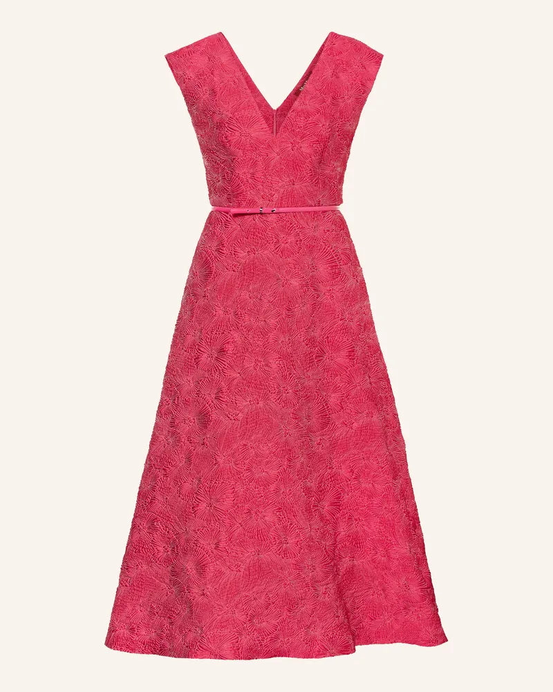 Max Mara Cocktailkleid VALDESE aus Jacquard Pink