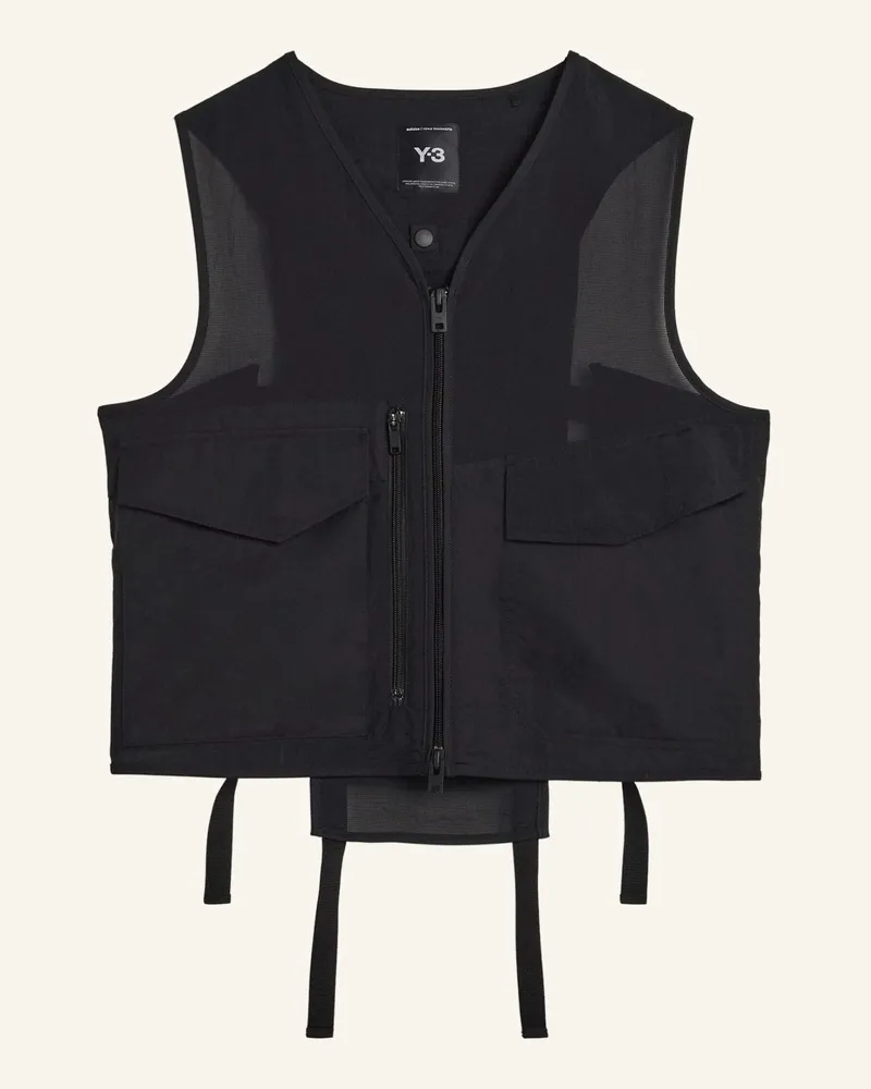 Y-3 Y-3 Tactical Utility-Weste schwarz Schwarz