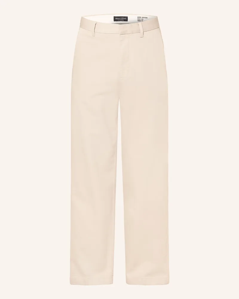 Marc O'Polo Chino Mossbo Wide Fit beige Ecru