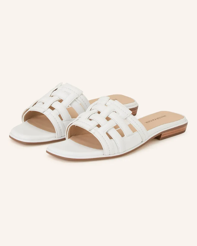 Peter Kaiser Pantoletten Malaga weiss Weiss