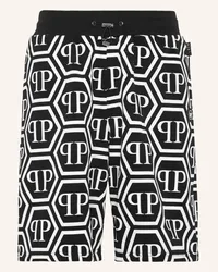 Philipp Plein Shorts MONOGRAM Schwarz