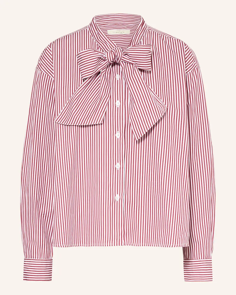 lilienfels Schluppenbluse rot Hellrot