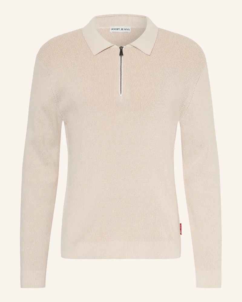 JOOP! Strick-Poloshirt Chilesco beige Beige