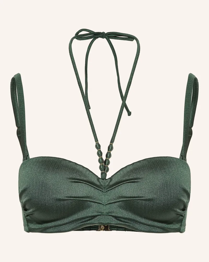 Cyell Bügel-Bikini-Top Treasure Green gruen Grün