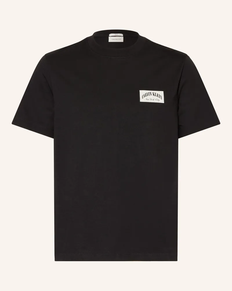 Calvin Klein T-Shirt schwarz Schwarz