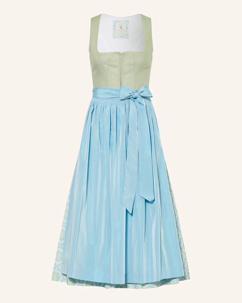 Johann & Johanna Dirndl WIESSEE mit Leinen Hellgrün