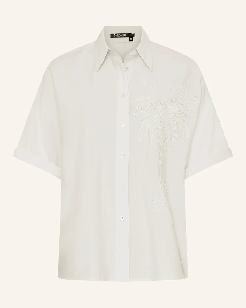 MARC AUREL Kurzarmbluse beige Beige