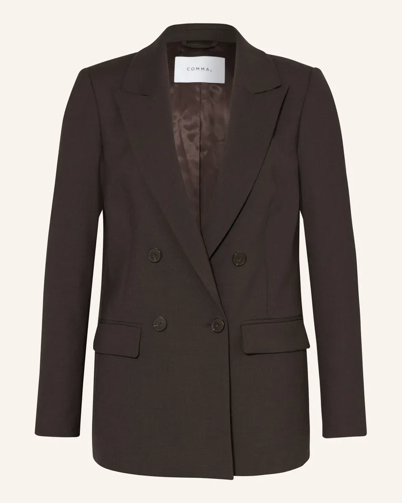 COMMA Blazer braun Dunkelbraun