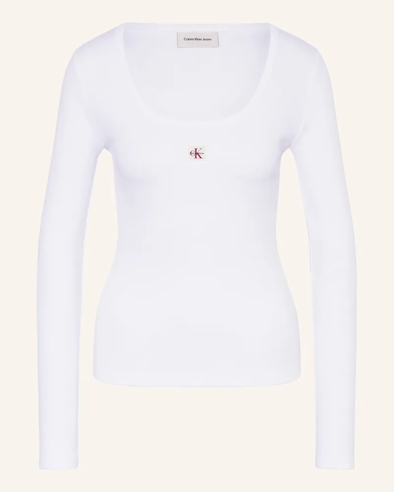 Calvin Klein Longsleeve Weiss
