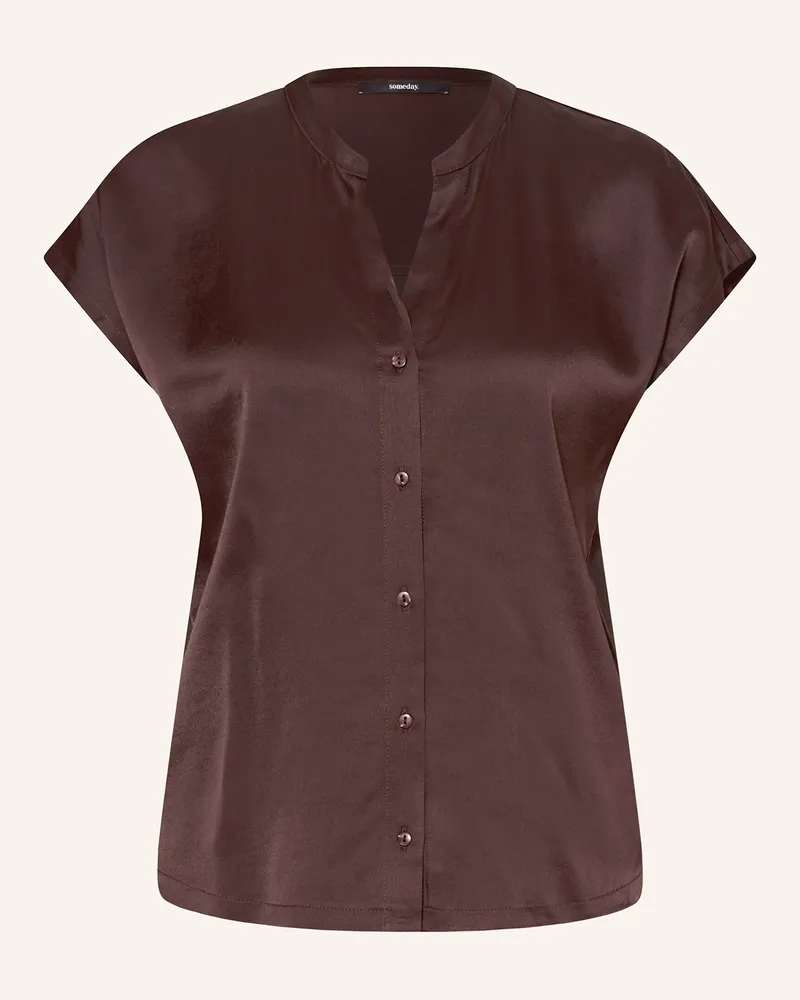 someday. Blusenshirt KORALIE Dunkelbraun