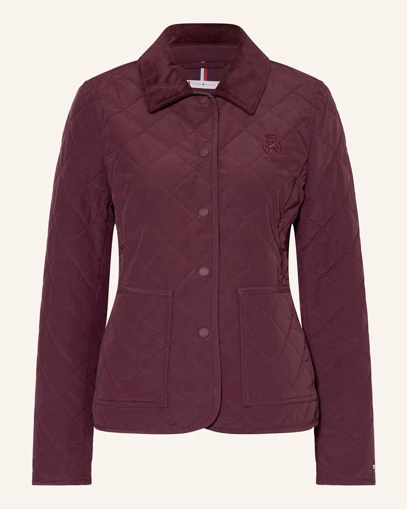 Tommy Hilfiger Steppjacke Dunkelrot