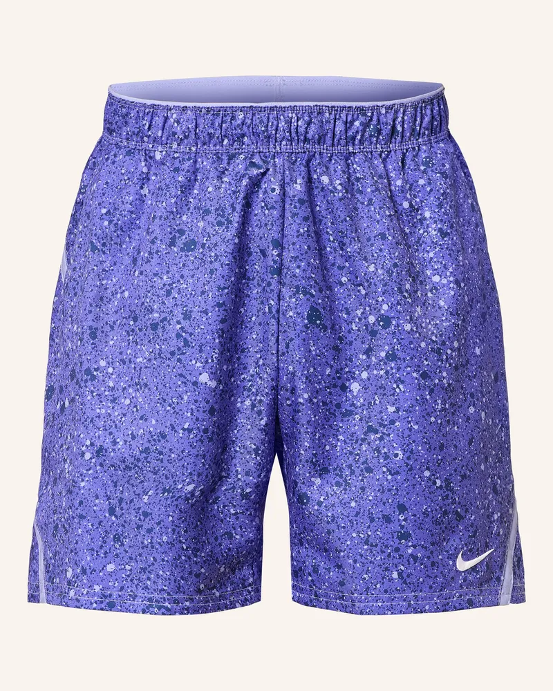 Nike Tennisshorts Victory blau Lila