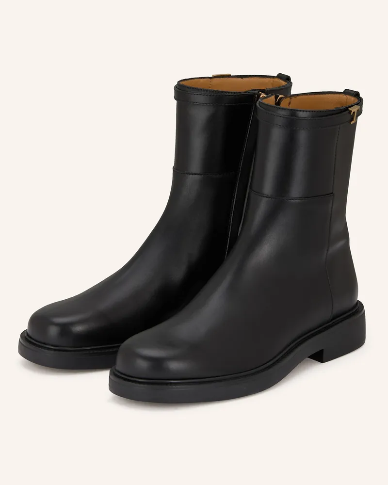 TOD'S Stiefeletten GOMMA Schwarz