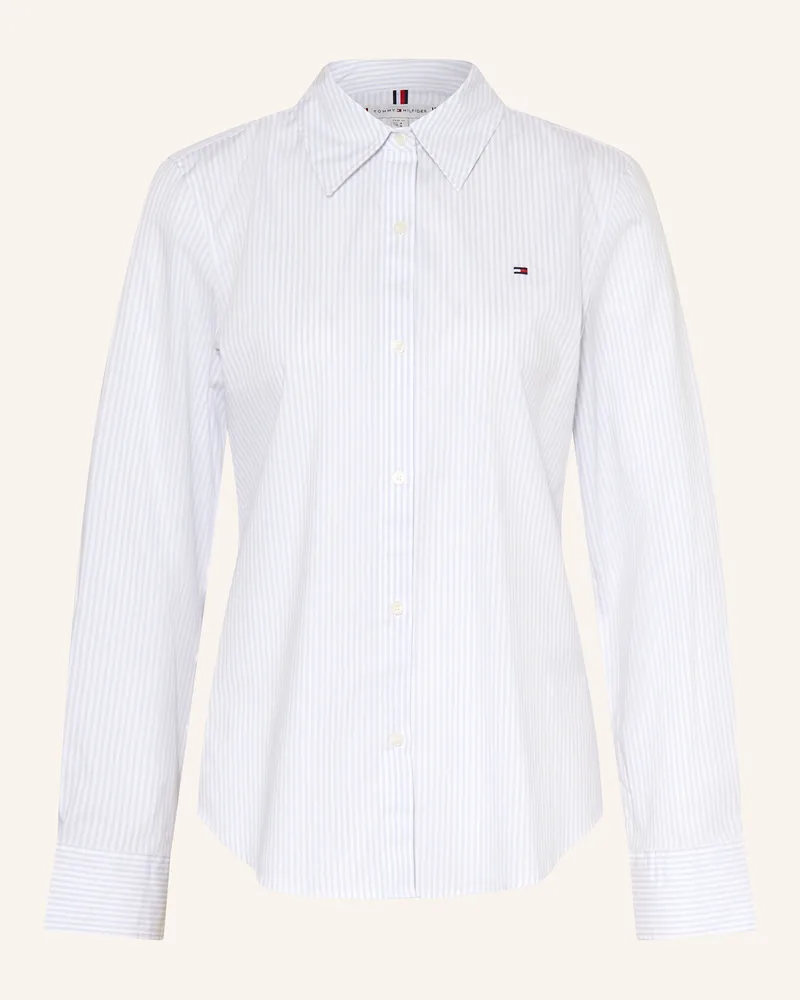 Tommy Hilfiger Hemdbluse Hellblau
